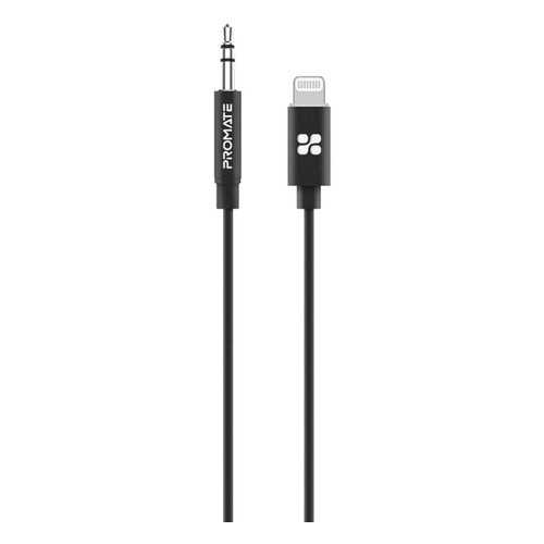 Кабель Promate AudioLink-LT1 Lightning MFI - AUX Jack 3.5mm 1m Black в Теле2