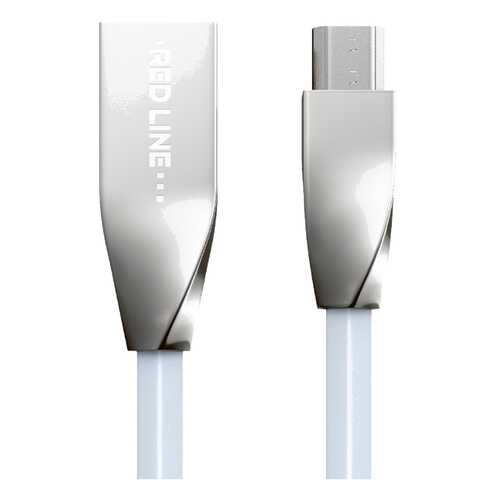 Кабель RED LINE МВ000000135 microUSB 1м White в Теле2