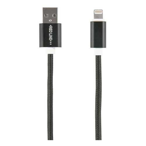 Кабель Red Line USB - 8-pin neylon, Black в Теле2