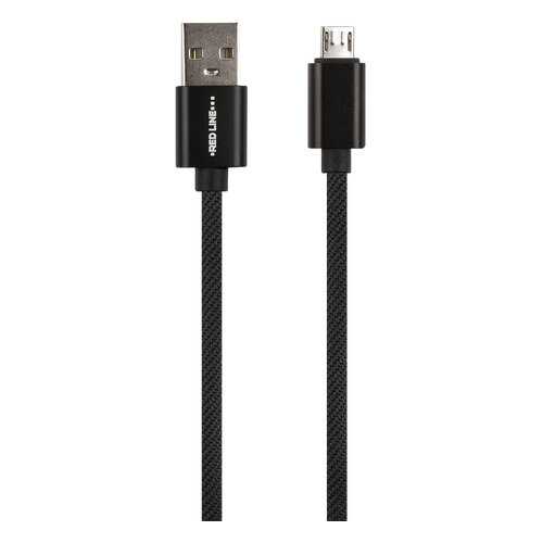 Кабель Red Line USB-micro USB Black в Теле2