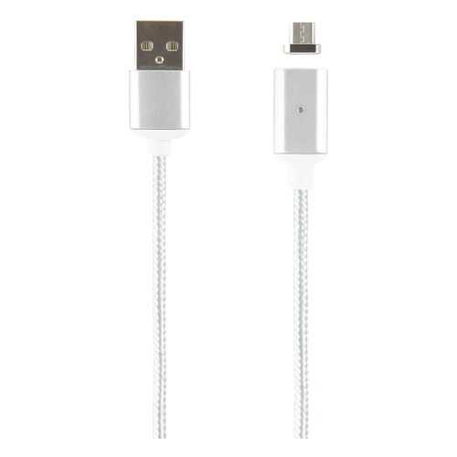 Кабель Red Line USB - micro USB, neylon, Silver в Теле2