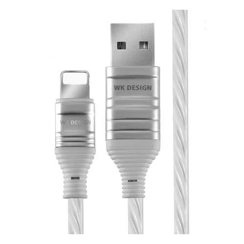 Кабель USB-iP WK Kutry White 1m в Теле2