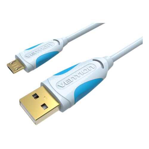 Кабель Vention microUSB 0,25м Blue в Теле2