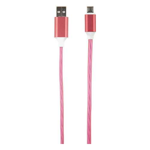 Кабели для мобильных устройств Red Line LED USB-micro USB розовый в Теле2