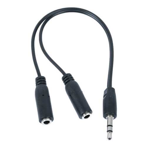 Разветвитель для наушников OLTO AC-150 black 3,5 mm stereo audio - 2x 3,5 mm stereo audio в Теле2