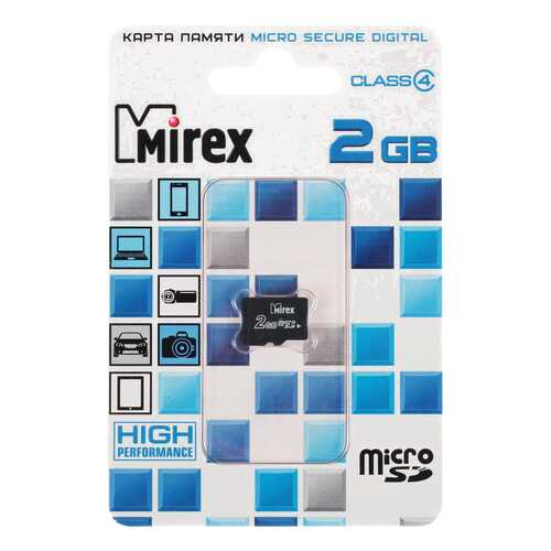 Карта памяти Mirex Micro SDHC 13612-MCROSD02 2GB в Теле2