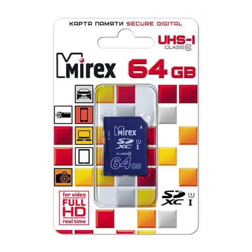 Карта памяти MIREX SDXC 64GB в Теле2