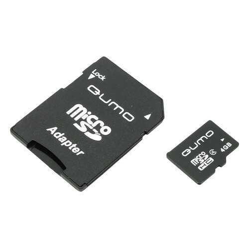 Карта памяти QUMO Micro SDHC QM4GMICSDHC4 4GB в Теле2