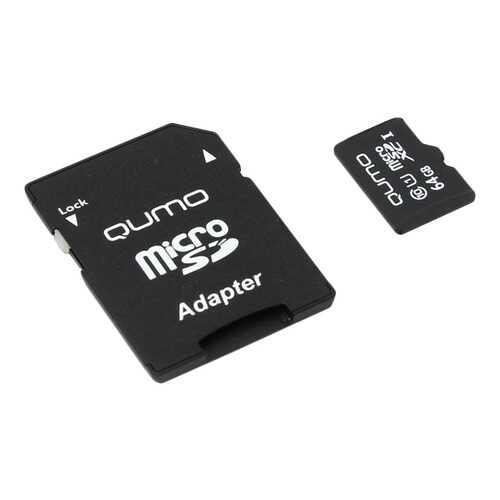 Карта памяти QUMO Micro SDXC QM64GMICSDXC10U1 64GB в Теле2