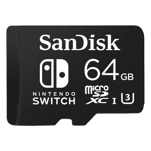 Карта памяти SanDisk Micro SDXC Nintendo Switch SDSQXAT-064G-GN6ZA 64GB в Теле2