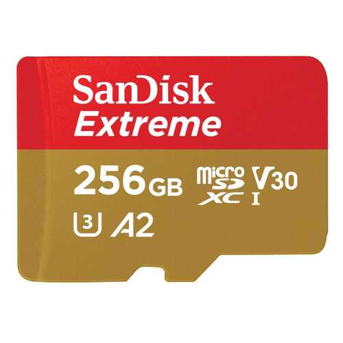 Карта памяти SanDisk SDXC Extreme SDSQXA1-256G-GN6MA 256GB в Теле2