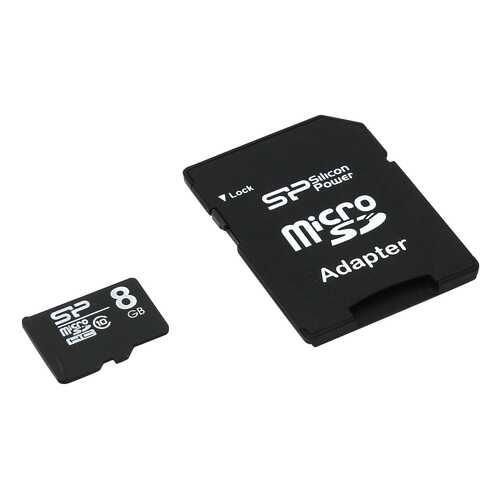 Карта памяти Silicon Power Micro SDHC SP008GBSTH010V10-SP 8GB в Теле2