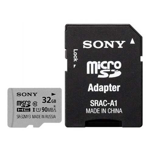 Карта памяти Sony Micro SDHC SR-32MY3A/ST 32GB в Теле2