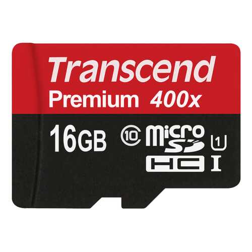 Карта памяти Transcend Micro SDHC Premium TS16GUSDU1 16GB в Теле2