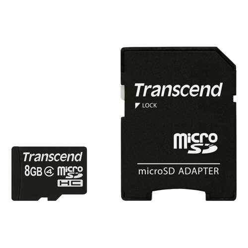 Карта памяти Transcend Micro SDHC TS8GUSDHC4 8GB в Теле2