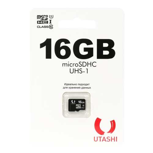 Карта памяти UTASHI Micro SD UT16GBSDCL10-00 16GB в Теле2