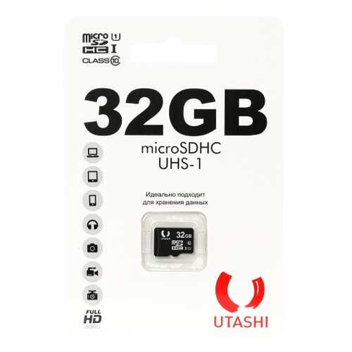 Карта памяти UTASHI Micro SD UT32GBSDCL10-00 32GB в Теле2