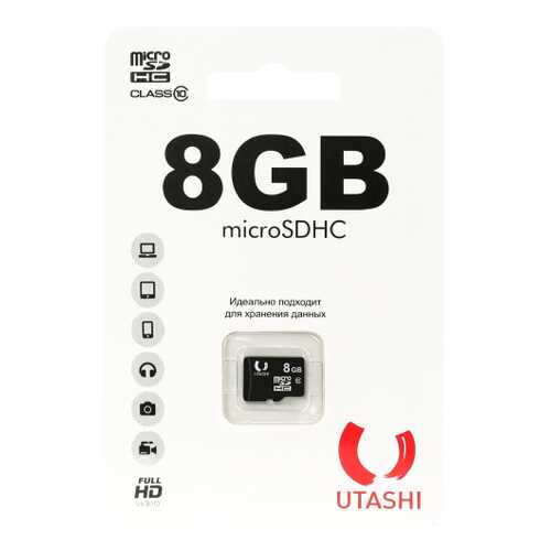 Карта памяти UTASHI Micro SDHC UT8GBSDCL10-00 8GB в Теле2