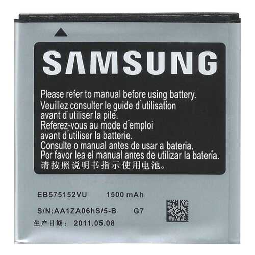 Аккумулятор для сотового телефона Samsung EB575152VU 1500 мАч в Теле2