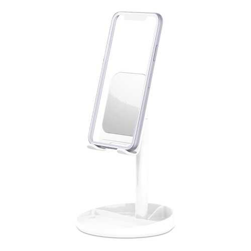 Держатель мобильного телефона Wiwu Mirror Desktop Stand ZM201 белый в Теле2