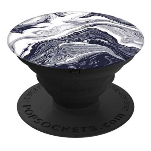 Держатель Popsockets Black White Marble (101330) в Теле2