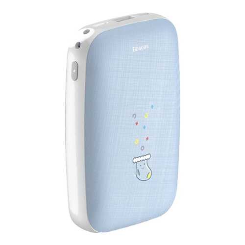 Аккумулятор Baseus Mini Q Hand Warmer Power Bank 10000mAh Blue в Теле2