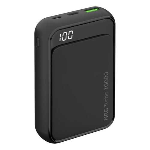 Внешний аккумулятор Deppa NRG Turbo Compact 10000mAh, QC 3.0, Black (33555) в Теле2