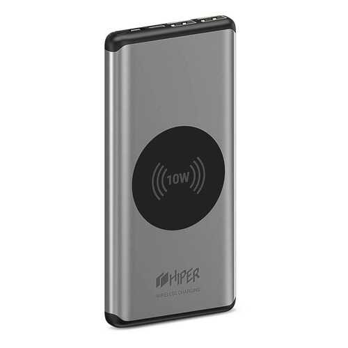 Внешний аккумулятор HIPER NANO X 10000 mAh Silver, с беспроводной зарядкой в Теле2