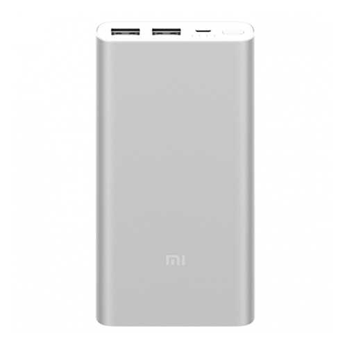 Внешний аккумулятор Xiaomi Mi Power Bank 2S 10000 mAh Silver в Теле2