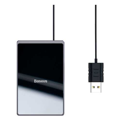 Беспроводное зарядное устройство Baseus Card Ultra-thin 15W Black в Теле2