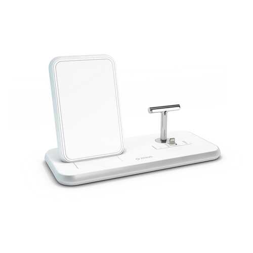 Беспроводное зарядное устройство Zens Dual Aluminium Wireless Charger ZEDC06 (White) в Теле2