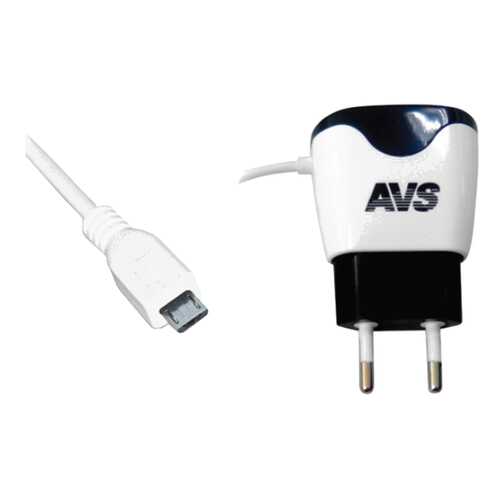 Сетевое зарядное устройство AVS TMC-111 с micro USB 1,2A White в Теле2