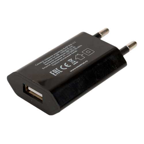 Сетевое зарядное устройство Blast, BHA-111 1 USB 1,1A Black в Теле2