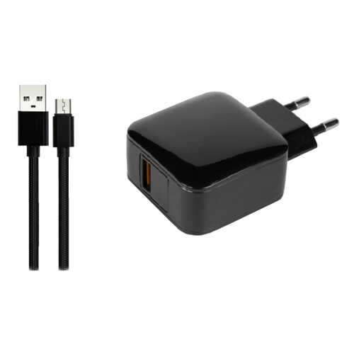 Сетевое зарядное устройство Jet.A UC-C22 1 USB 3A Black в Теле2