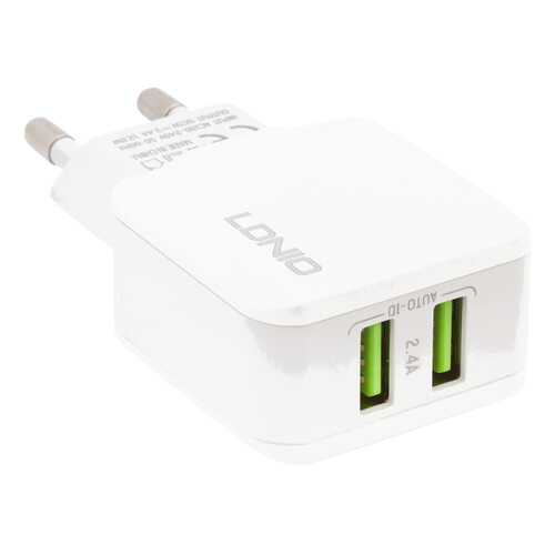 Сетевое зарядное устройство LDNIO A2202 2 USB 2,4A White в Теле2