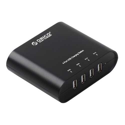 Сетевое зарядное устройство Orico DCH-4U 4 USB 2,1A Black в Теле2