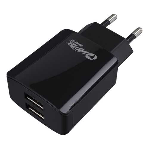 Сетевое зарядное устройство Viptek VT-U21 2 USB 2,1A Black в Теле2