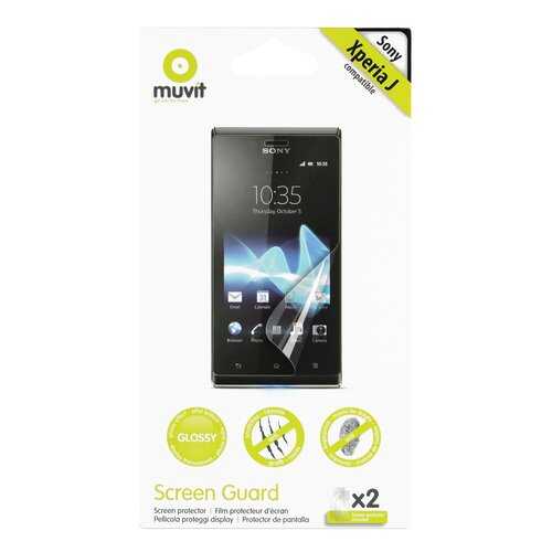 Пленка Muvit MUSCP0271 для Sony Xperia J 2шт в Теле2