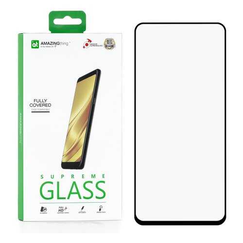 Защитное стекло AMAZINGthing SupremeGlass Full Glue Black 0.33mm для Huawei Honor 20 в Теле2