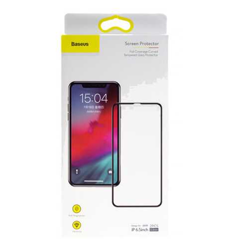 Защитное стекло Baseus Screen Protector Full Coverage Tempered Glass для Iphone 11 Pro Max в Теле2