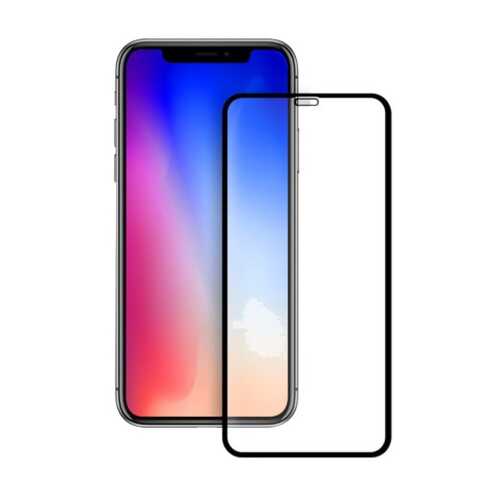 Защитное стекло Blueo Silk Full Cover для Apple iPhone XS Max/11 Pro Max Black Frame в Теле2