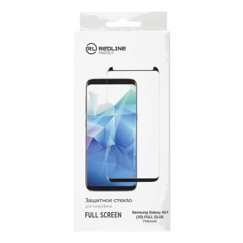 Защитное стекло для смартфона Red Line для Samsung Galaxy A01, FScreen(3D) TG FG Black в Теле2