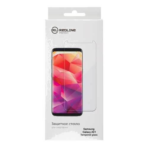 Защитное стекло для смартфона Red Line для Samsung Galaxy A01, tempered glass в Теле2