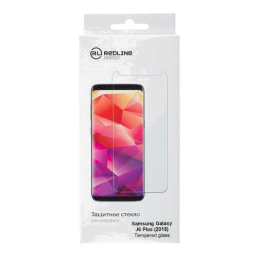 Защитное стекло для смартфона Red Line для Samsung Galaxy J6 Plus (2018), tempered glass в Теле2