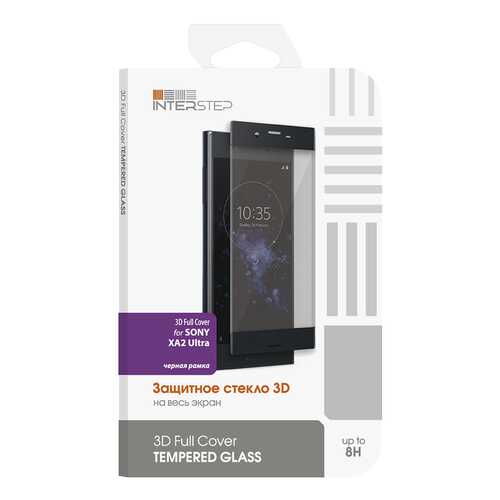 Защитное стекло InterStep для Sony Xperia XA2 Ultra Black в Теле2