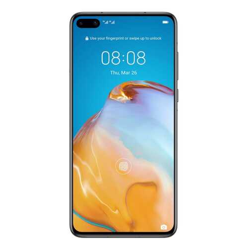 Защитное стекло Zibelino для Huawei P40 Black в Теле2