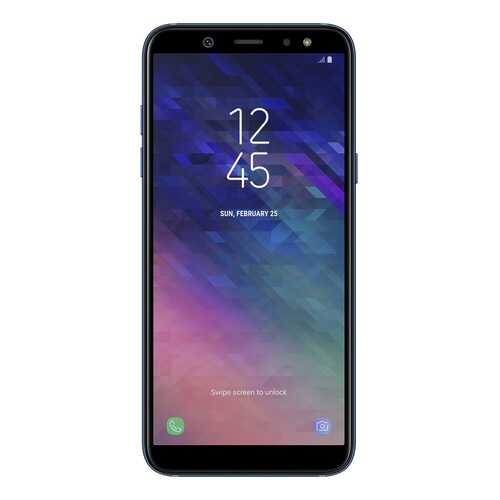 Защитное стекло Zibelino для Samsung A6 (A600) Blue в Теле2