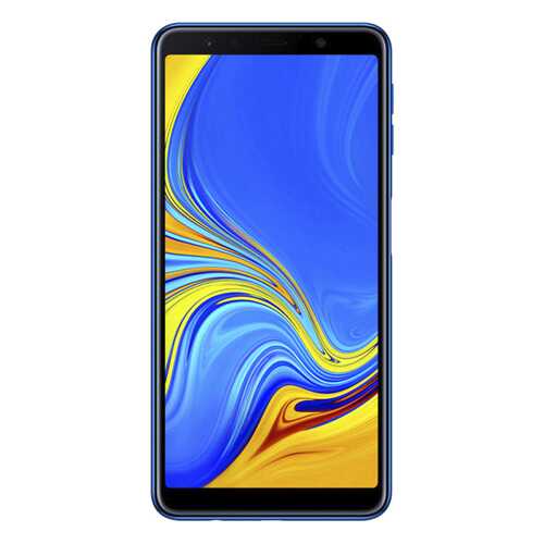 Защитное стекло Zibelino для Samsung A7 2018 (A750) Black в Теле2