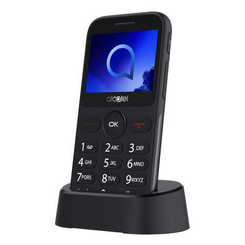 Мобильный телефон Alcatel 2019G Metallic Gray в Теле2