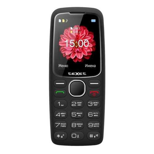 Мобильный телефон teXet TM-B307 Black в Теле2